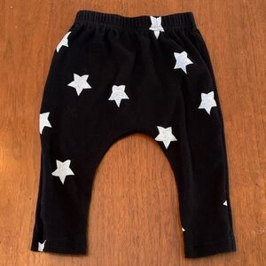🍊5/$25 Tiny Tribe Kids Star Print Casual Bottoms size 6-9m